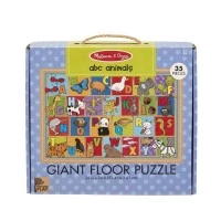 Primul meu puzzle de podea eco Alfabetul Animalelor Melissa and Doug 35 piese