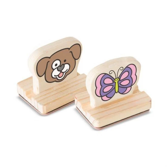 Primul meu set de stampile Melissa & Doug - Obiecte favorite Primul meu set de stampile Melissa & Doug - Obiecte favorite