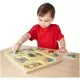 Puzzle de lemn cu sunete 6 piese Melissa & Doug - Cantecele copilariei Puzzle de lemn cu sunete 6 piese Melissa & Doug - Cantecele copilariei