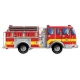 Puzzle de podea gigant Masina de pompieri Melissa and Doug 24 piese Puzzle de podea gigant Masina de pompieri Melissa and Doug 24 piese