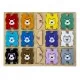 Puzzle lemn in relief Ursuletii colorati Melissa and Doug