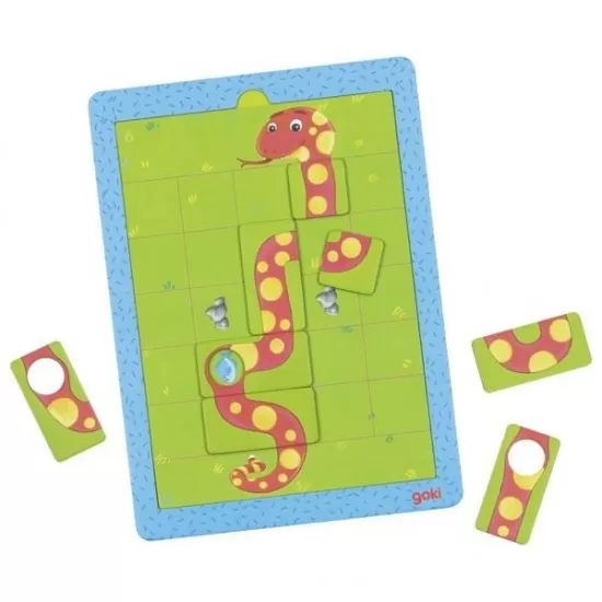 Puzzle magnetic cu provocari Serpisorul mancacios Puzzle magnetic cu provocari Serpisorul mancacios