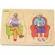 Puzzle stratificat Bunica si Bunicul Beleduc Puzzle stratificat Bunica si Bunicul Beleduc