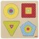 Puzzle stratificat Forme geometrice Puzzle stratificat Forme geometrice