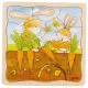 Puzzle stratificat Gradina iepurasilor Puzzle stratificat Gradina iepurasilor