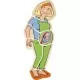 Puzzle stratificat Mama si Copilul Beleduc Puzzle stratificat Mama si Copilul Beleduc