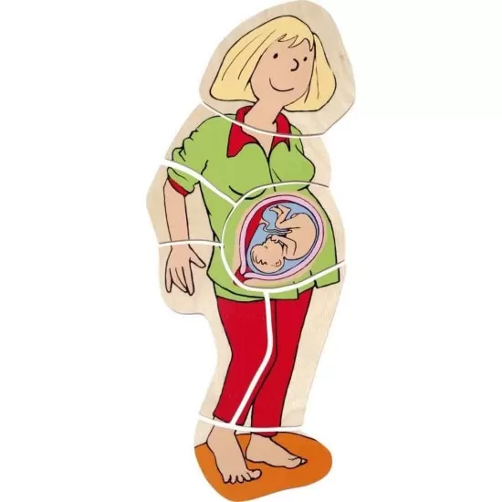 Puzzle stratificat Mama si Copilul Beleduc Puzzle stratificat Mama si Copilul Beleduc
