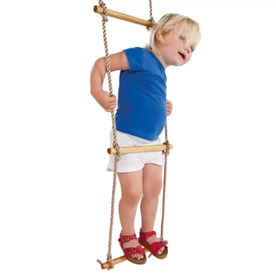 Scara cu trepte de lemn PP 2,5 m (1,80 m) 5 trepte Scara cu trepte de lemn PP 2,5 m (1,80 m) 5 trepte