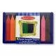 Set 10 creioane groase trunghiulare Melissa and Doug Set 10 creioane groase trunghiulare Melissa and Doug