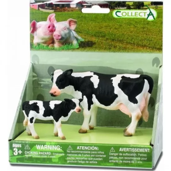 Set 2 figurine animale de ferma Collecta - Vaci Set 2 figurine animale de ferma Collecta - Vaci