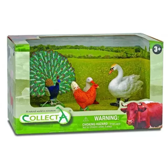 Set 4 figurine Viata la Tara Collecta Set 4 figurine Viata la Tara Collecta