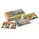 Set 4 puzzle lemn in cutie Animale de companie Melissa and Doug Set 4 puzzle lemn in cutie Animale de companie Melissa and Doug