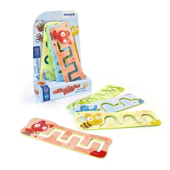 Set 4 tablite prescriere - Miniland Set 4 tablite prescriere - Miniland