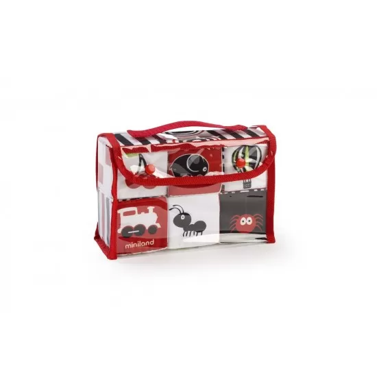 Set 6 cuburi educationale pentru bebelusi Set 6 cuburi educationale pentru bebelusi