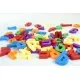 Set 66 litere mici magnetice - Miniland Set 66 litere mici magnetice - Miniland