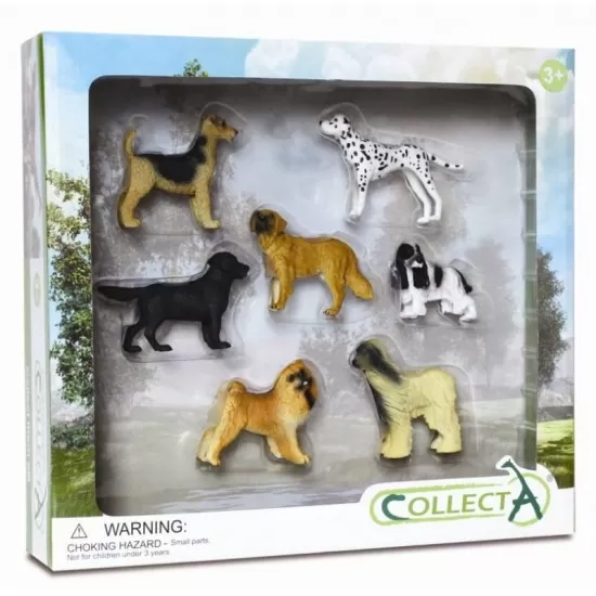 Set 7 figurine Caini - Collecta Set 7 figurine Caini - Collecta