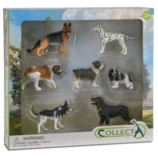 Set 7 figurine catelusi Collecta Set 7 figurine catelusi Collecta