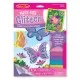 Set creatie cu sclipici Fluturi si flori Melissa and Doug Set creatie cu sclipici Fluturi si flori Melissa and Doug