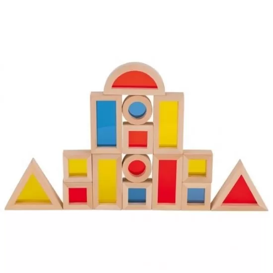 Set cuburi de construit cu ferestre Set cuburi de construit cu ferestre