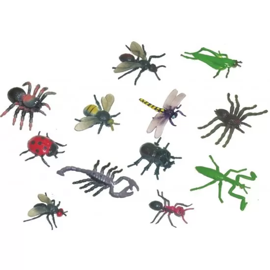 Set 12 figurine Insecte Miniland Set 12 figurine Insecte Miniland