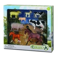 Set 8 figurine pictate manual Viata la ferma