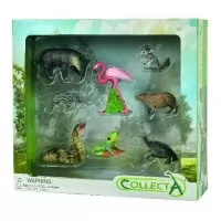 Set de 8 figurine pictate manual Wild Life