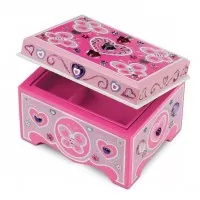Set de decorat Caseta de bijuterii - Melissa and Doug
