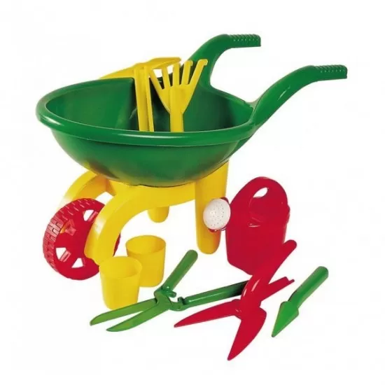 Set de gradinarit cu roaba Androni Giocattoli Set de gradinarit cu roaba Androni Giocattoli