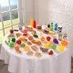 Set de joaca 65 piese alimente diverse Set de joaca 65 piese alimente diverse