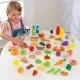 Set de joaca 65 piese alimente diverse Set de joaca 65 piese alimente diverse
