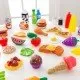 Set de joaca 65 piese alimente diverse Set de joaca 65 piese alimente diverse