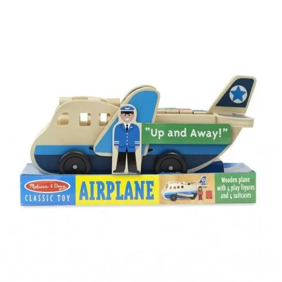 Set de joaca Avion cu pasageri Melissa and Doug Set de joaca Avion cu pasageri Melissa and Doug