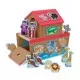 Set de joaca din lemn Arca lui Noe Melissa and Doug Set de joaca din lemn Arca lui Noe Melissa and Doug