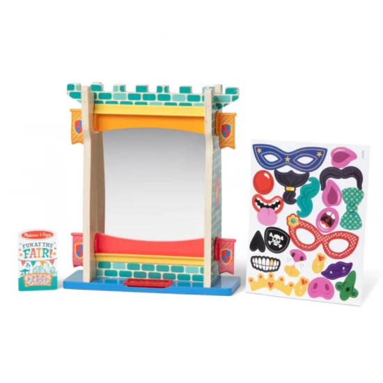 Set de joaca din lemn Oglinda Buclucasa - Colectia Distractie la Targ Set de joaca din lemn Oglinda Buclucasa - Colectia Distractie la Targ