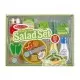 Set de joaca din lemn Salate delicioase Melissa and Doug Set de joaca din lemn Salate delicioase Melissa and Doug
