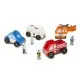 Set de joaca din lemn Vehicule de interventie Set de joaca din lemn Vehicule de interventie