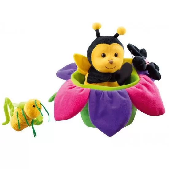 Set papusi de mana Albinuta si prietenii ei Set papusi de mana Albinuta si prietenii ei