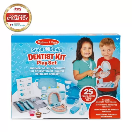 Set de joaca educativ La Dentist Melissa and Doug Set de joaca educativ La Dentist Melissa and Doug