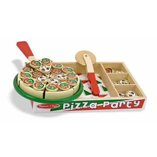 Set de joaca Pizza Party Melissa and Doug Set de joaca Pizza Party Melissa and Doug