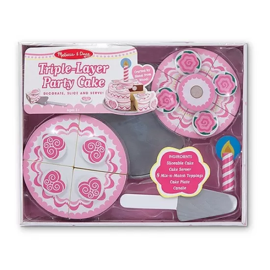 Set de joaca Tort etajat Melissa and Doug Set de joaca Tort etajat Melissa and Doug