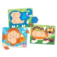 Set de sabloane cu animale Melissa and Doug