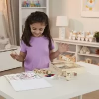 Set stampile cu litere, numere si simboluri