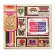 Set de stampile Prietenie Melissa and Doug Set de stampile Prietenie Melissa and Doug