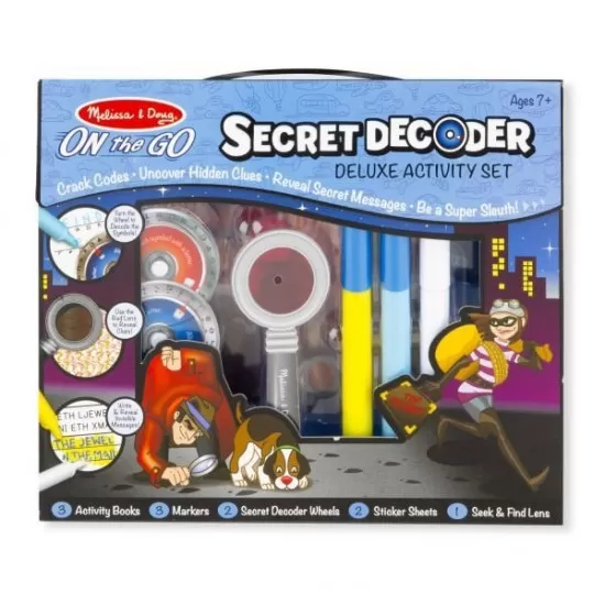 Set Decodorul de secrete Melissa and Doug Set Decodorul de secrete Melissa and Doug
