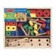 Set din lemn de construit cu suruburi Set din lemn de construit cu suruburi