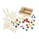 Set din lemn de construit cu suruburi Set din lemn de construit cu suruburi
