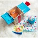 Set jucarii bebe in cutie cadou din lemn Set jucarii bebe in cutie cadou din lemn