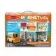 Set magnetic de joaca La Scoala Melissa & Doug 106 piese
