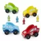 Set masinute de curse din lemn Melissa and Doug Set masinute de curse din lemn Melissa and Doug