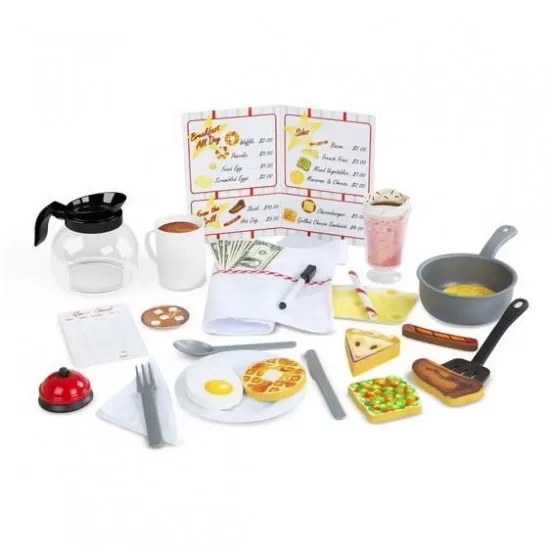 Set Ne jucam de-a Restaurantul - Melissa & Doug Set Ne jucam de-a Restaurantul - Melissa & Doug
